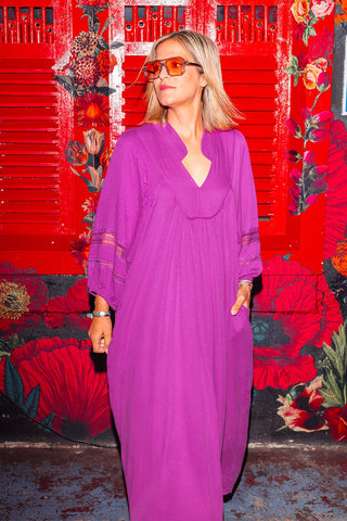 Juno Dress - Magenta