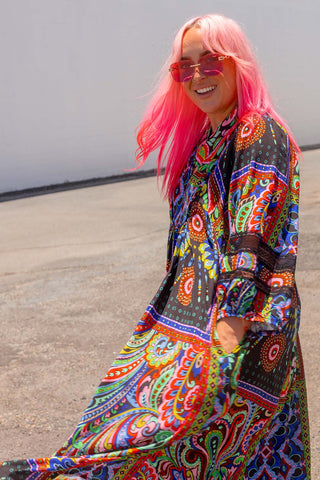 Juno Dress - Paisley Jungle