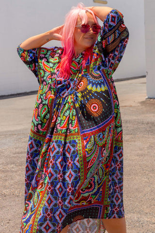 Juno Dress - Paisley Jungle