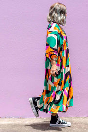 Kaleidoscope Boho Maxi - Green