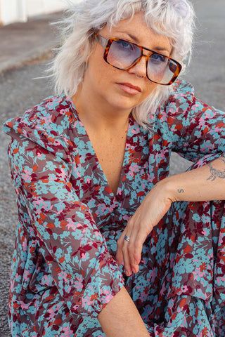 Kenna Dress - Ditzy Floral