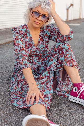Kenna Dress - Ditzy Floral