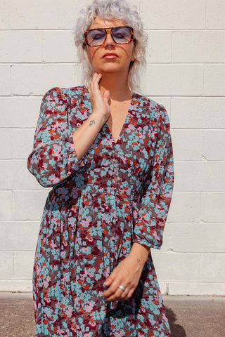 Kenna Dress - Ditzy Floral