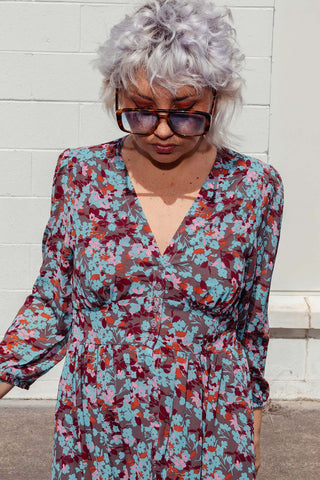 Kenna Dress - Ditzy Floral