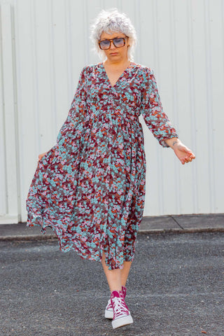 Kenna Dress - Ditzy Floral