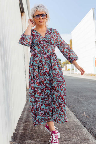 Kenna Dress - Ditzy Floral