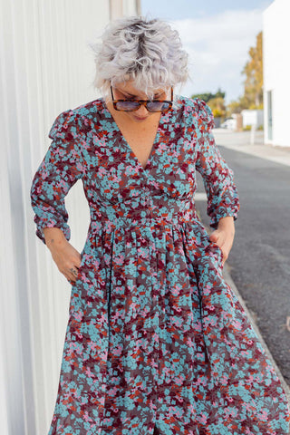 Kenna Dress - Ditzy Floral