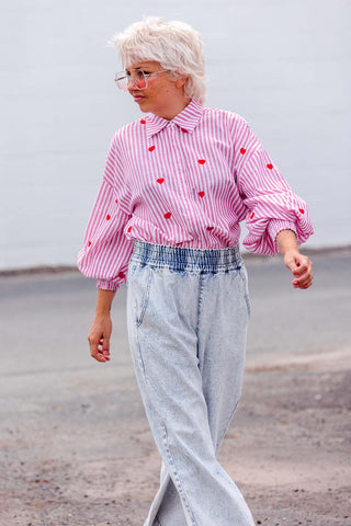 Kyra Shirt - Lovers Pink