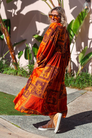 Lani Dress - Autumn Patch
