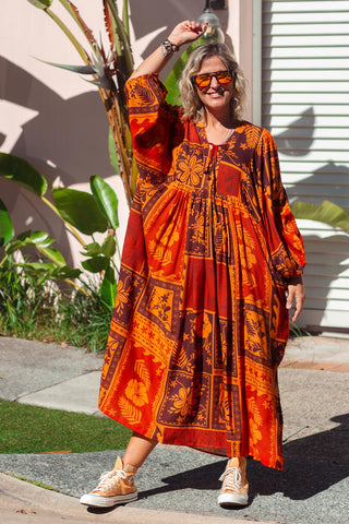 Lani Dress - Autumn Patch