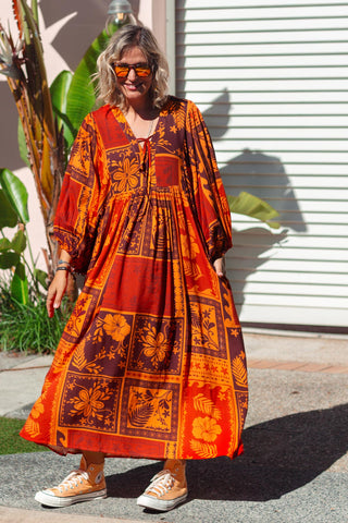 Lani Dress - Autumn Patch