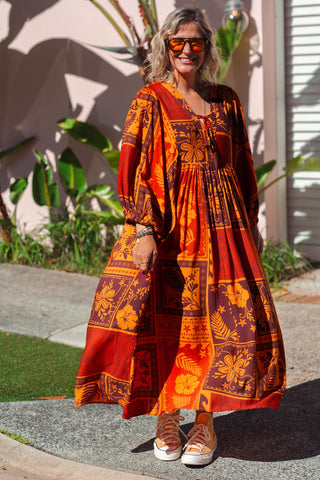 Lani Dress - Autumn Patch
