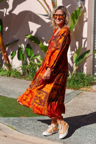 Lani Dress - Autumn Patch
