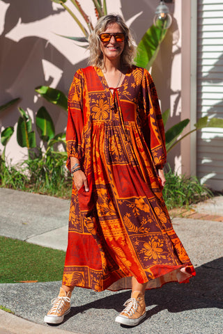 Lani Dress - Autumn Patch