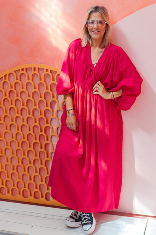 Lani Dress - Fuchsia