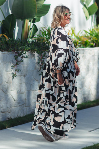 Lani Dress - Monochrome