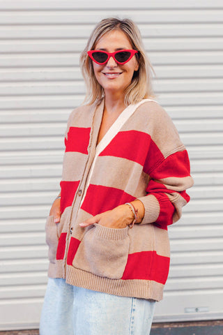 Lexi - Striped Cardi