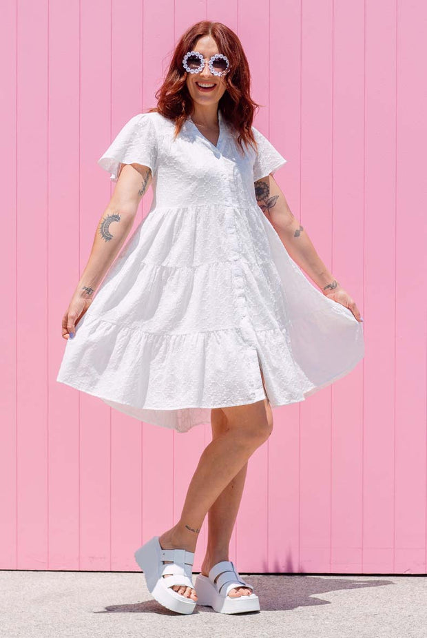 Lily Dress - White