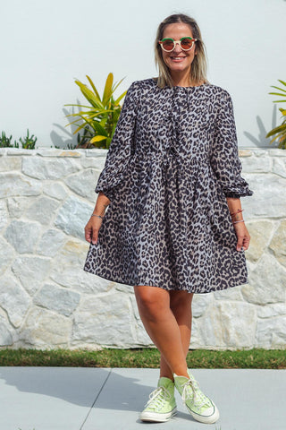 Lola Dress - Leopard