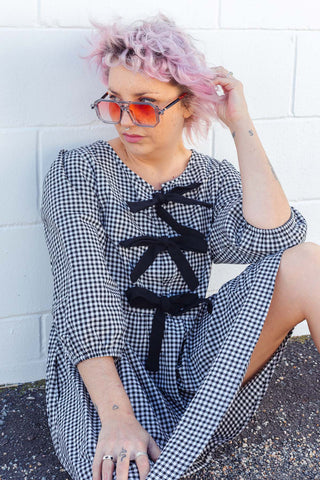 Lola Dress - Mini Check