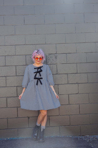 Lola Dress - Mini Check