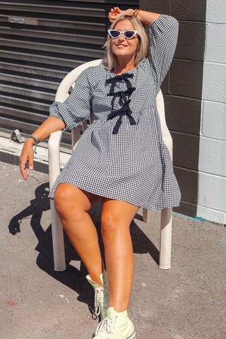 Lola Dress - Mini Check