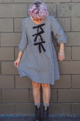 Lola Dress - Mini Check