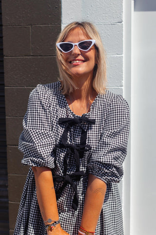 Lola Dress - Mini Check