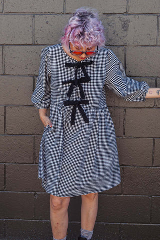 Lola Dress - Mini Check