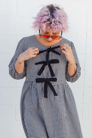 Lola Dress - Mini Check