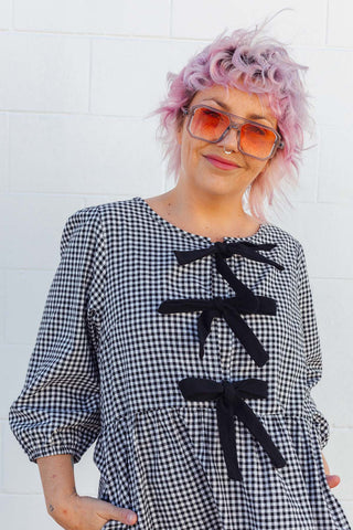 Lola Dress - Mini Check