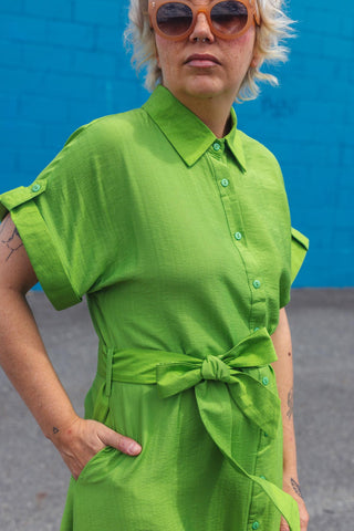 Luca Dress - Green