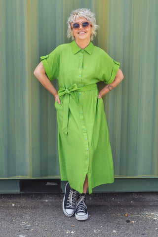 Luca Dress - Green