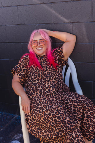 Luca Dress - Leopard