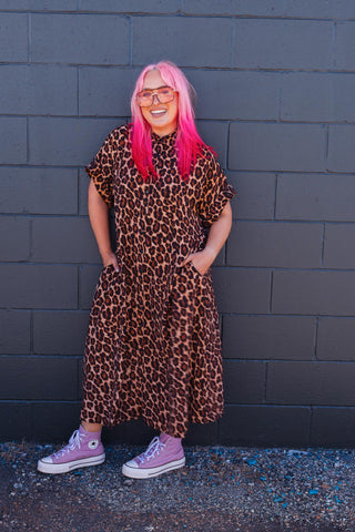 Luca Dress - Leopard