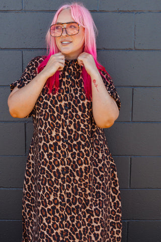 Luca Dress - Leopard