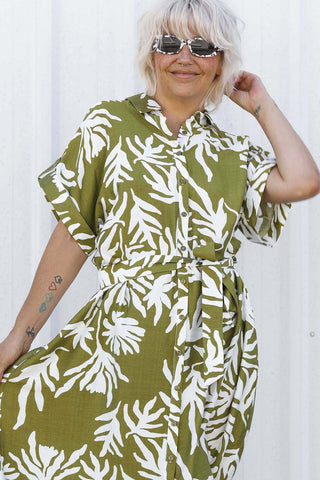 Luca Dress - Olive
