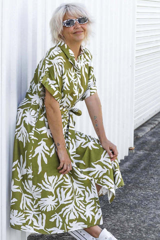 Luca Dress - Olive