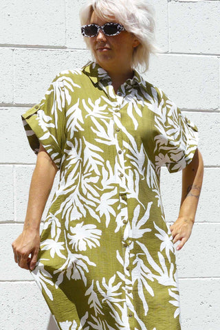 Luca Dress - Olive