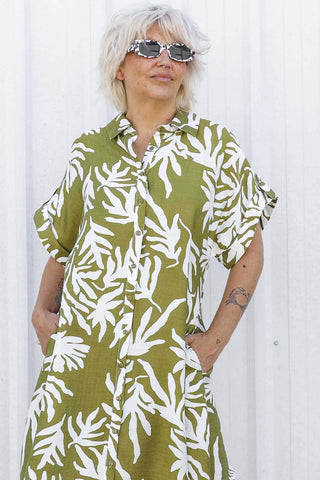 Luca Dress - Olive