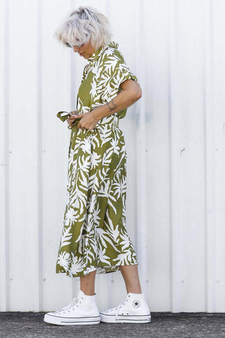 Luca Dress - Olive