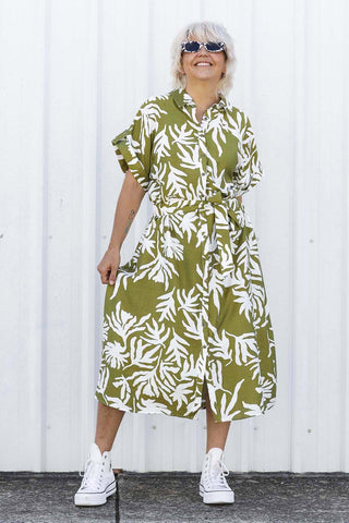 Luca Dress - Olive