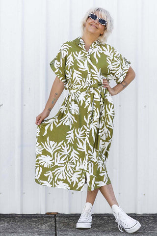 Luca Dress - Olive