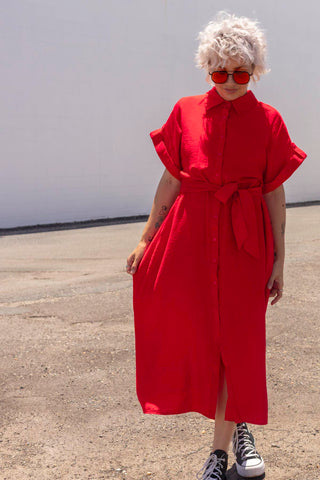 Luca Dress - Red