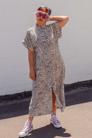 Luca Dress - Zig Zag