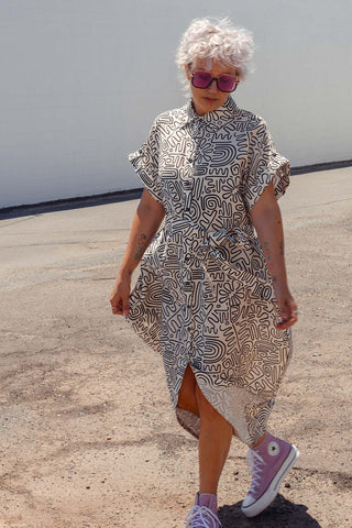 Luca Dress - Zig Zag