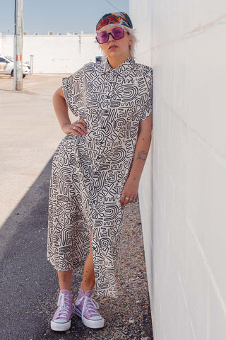 Luca Dress - Zig Zag