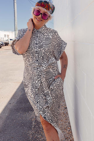 Luca Dress - Zig Zag