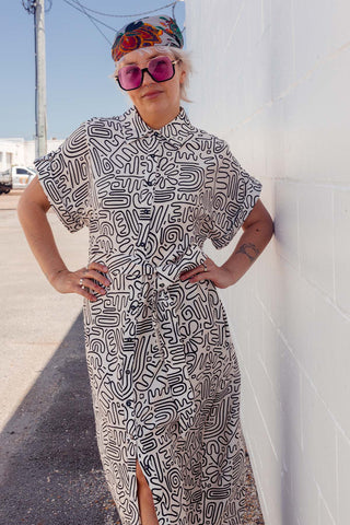 Luca Dress - Zig Zag