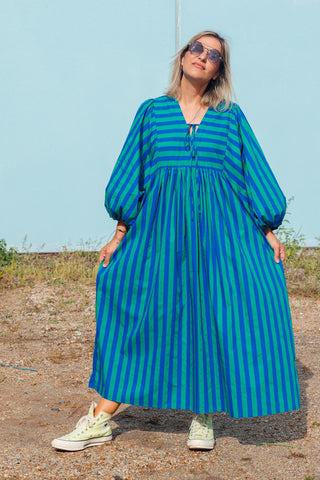 Lucia Dress - Blue